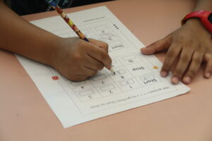 Coding worksheet for kids