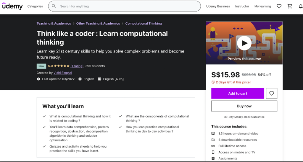 Coding classes for kids