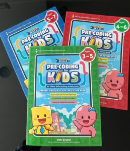 Pre-coding for kids series (3 books) | Screen-Free Activities for Logic, Problem Solving & Computational Thinking